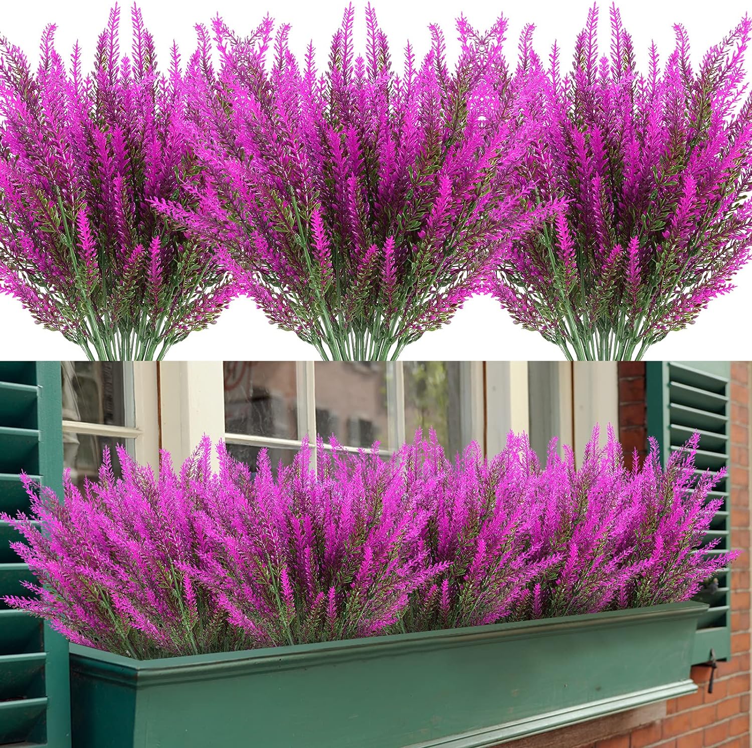 Outdoor Artificial Lavender Flowers💐