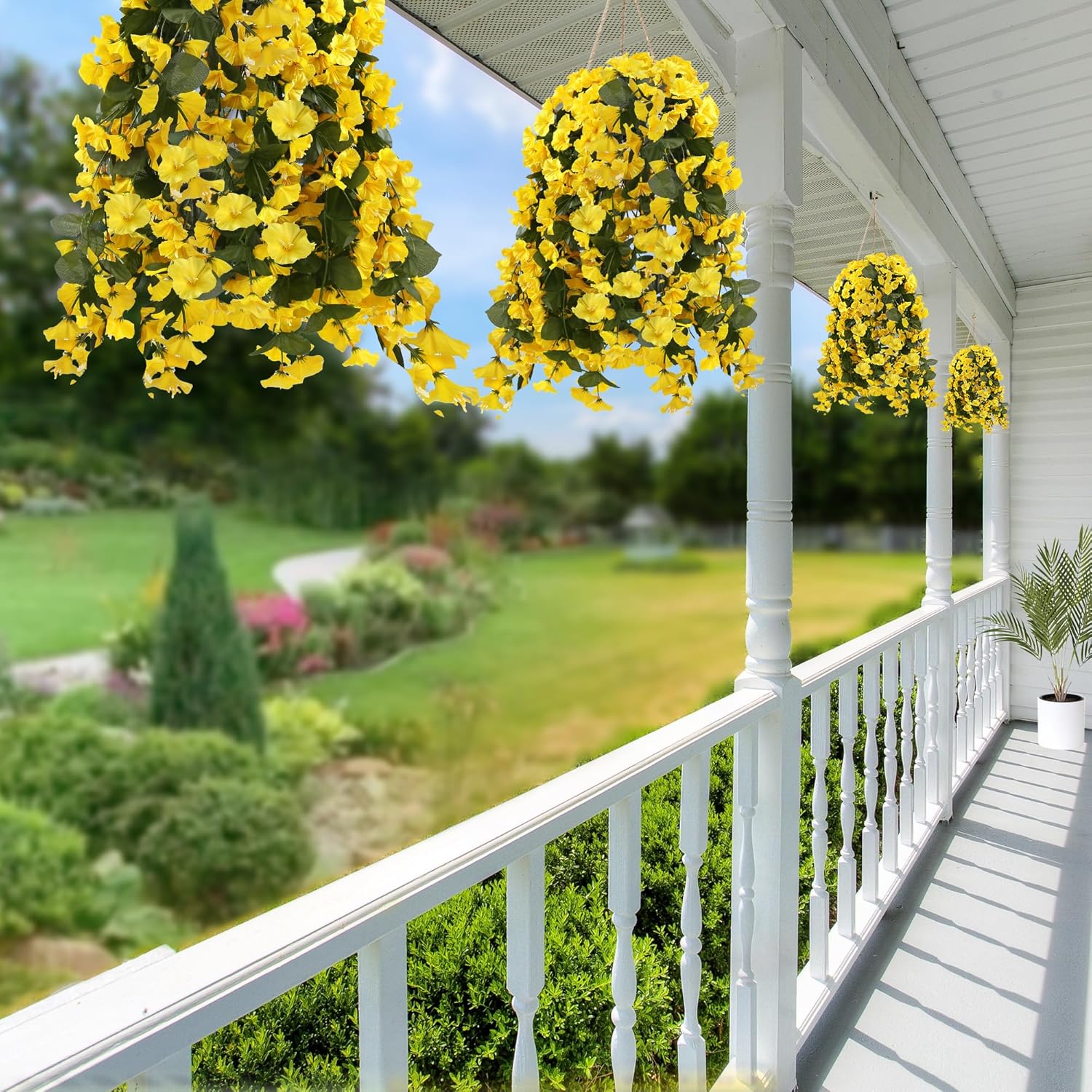 Lifelike UV-Resistant Autumn Flowers – Waterproof, Windproof & Perfect for Fall Decor 🍂