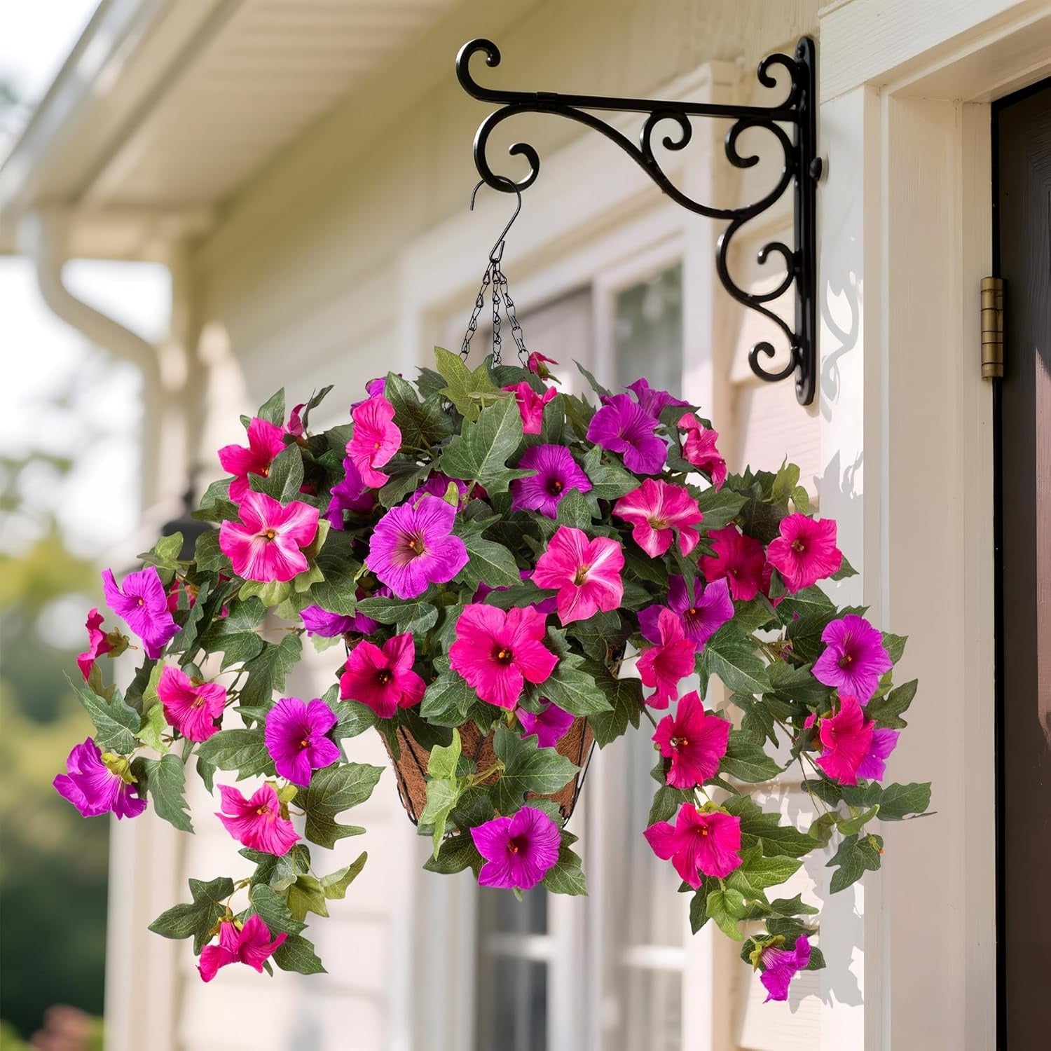 🔥Spring Faux Petunias Silk Flower UV Resistant No Fade Floral