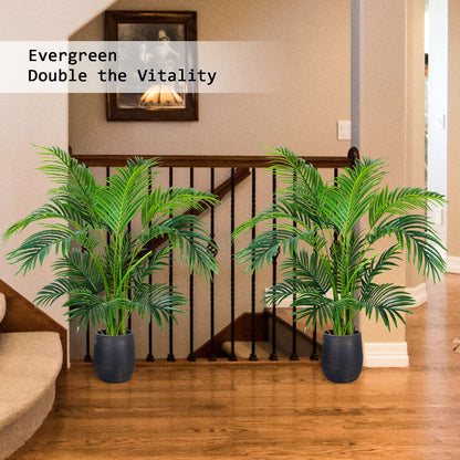 UV Resistant Lifelike Large Artificial Areca Palm