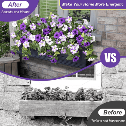 🔥Spring Faux Petunias Silk Flower UV Resistant No Fade Floral