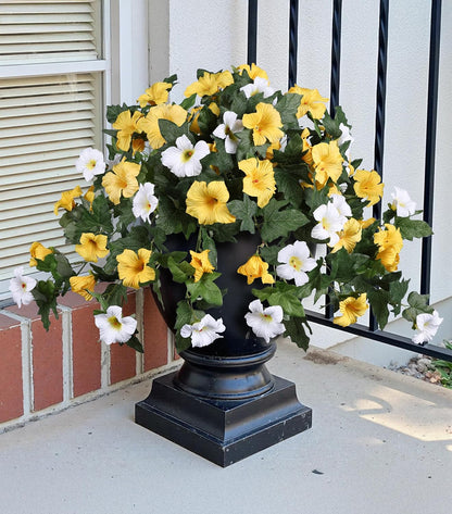 🔥Spring Faux Petunias Silk Flower UV Resistant No Fade Floral