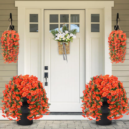Lifelike UV-Resistant Autumn Flowers – Waterproof, Windproof & Perfect for Fall Decor 🍂
