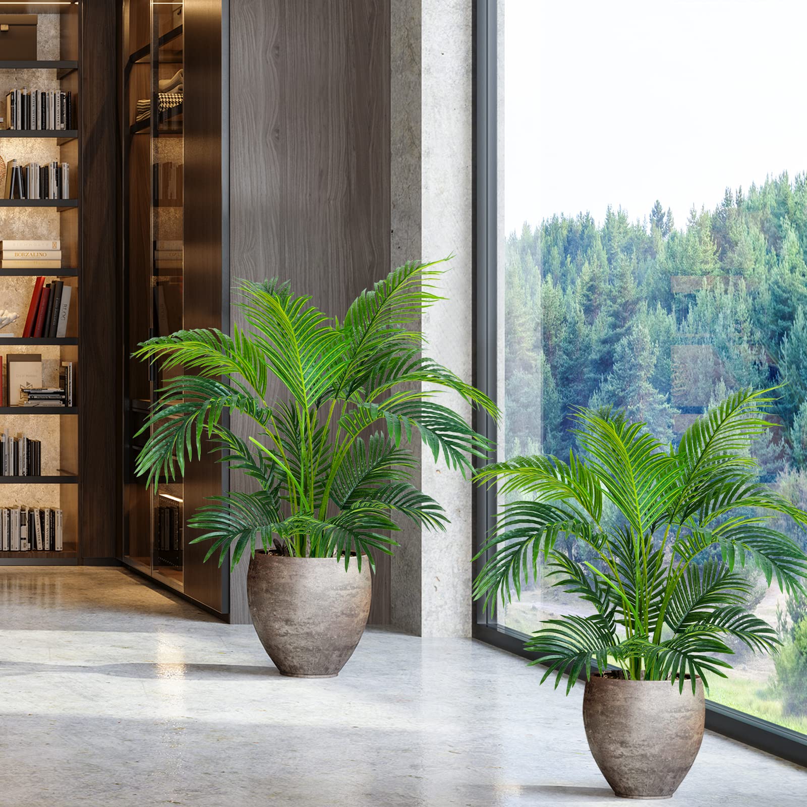 UV Resistant Lifelike Large Artificial Areca Palm