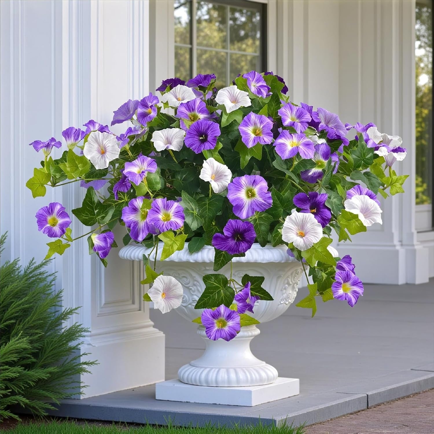 🔥Spring Faux Petunias Silk Flower UV Resistant No Fade Floral
