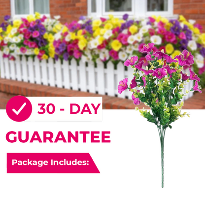 🔥BUY 1 GET 1 FREE (2 PCS)🔥UV Resistant Artificial Petunias Flowers