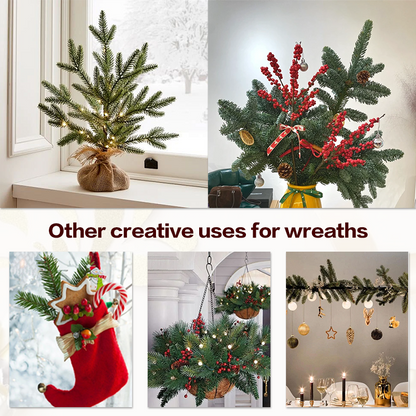 THE EVERLUSH CEDAR GARLAND - A COZYCHRISTMAS SPARKLE, INSTANTLY