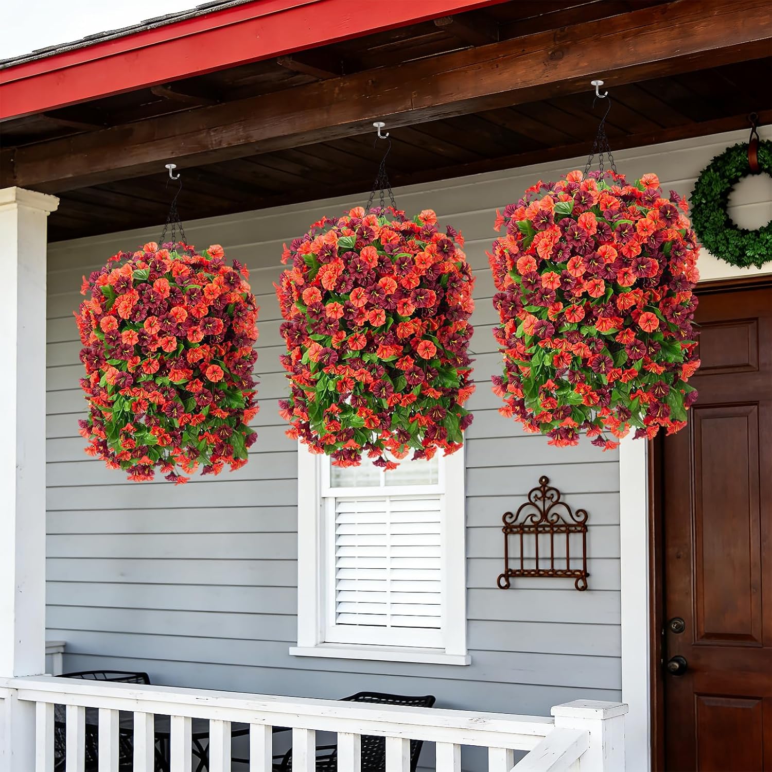 Lifelike UV-Resistant Autumn Flowers – Waterproof, Windproof & Perfect for Fall Decor 🍂