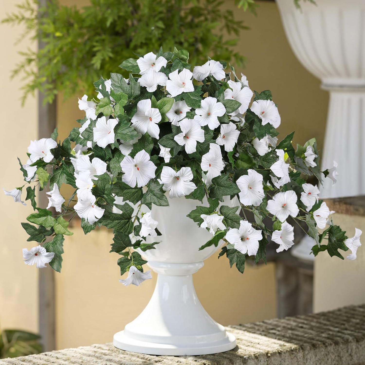 🔥Spring Faux Petunias Silk Flower UV Resistant No Fade Floral